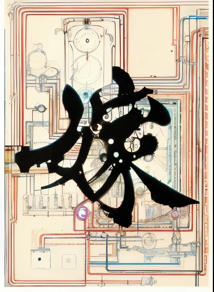 ChronomancyAI,Steampunk
time machine , Detailed, Convoluted