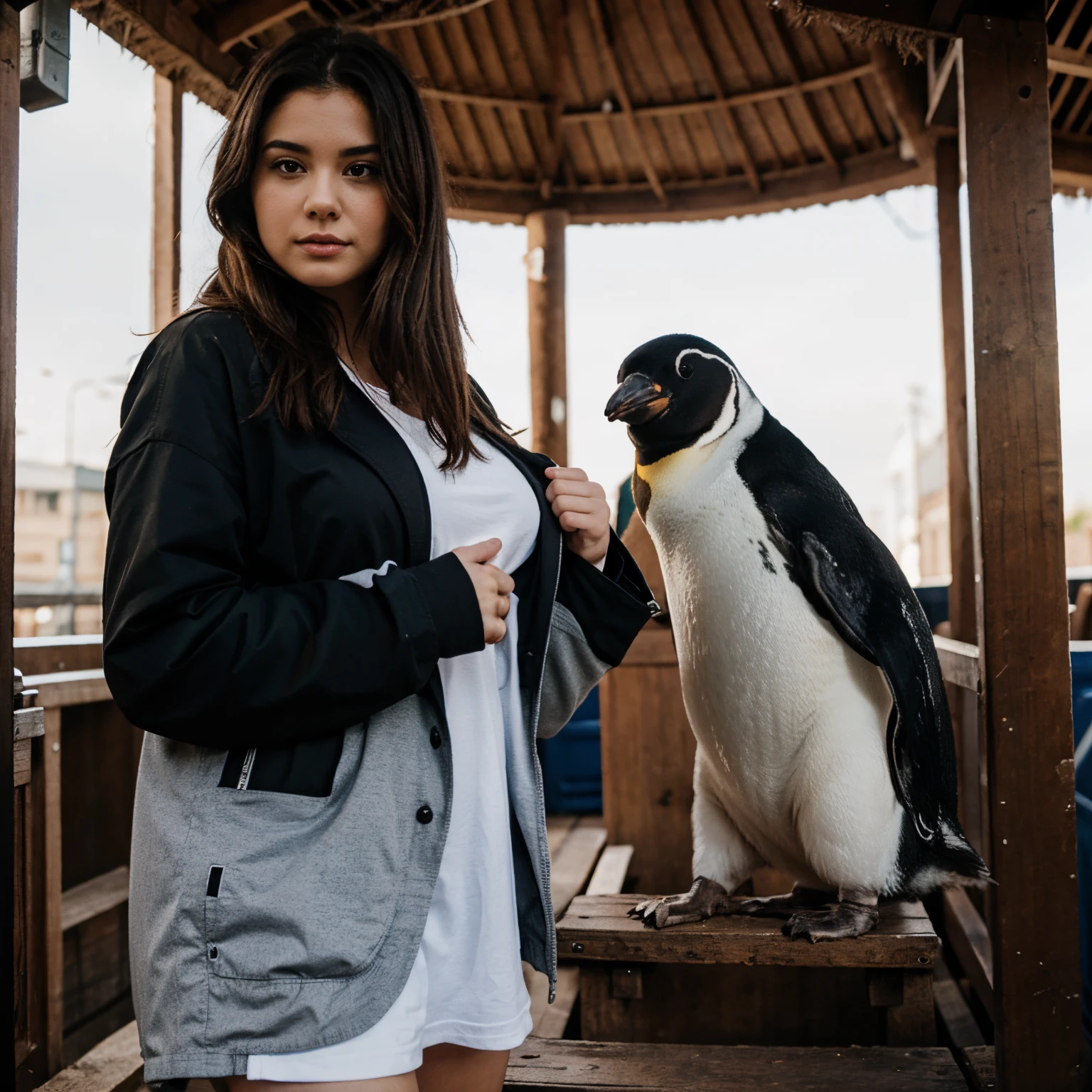 Fat penguin