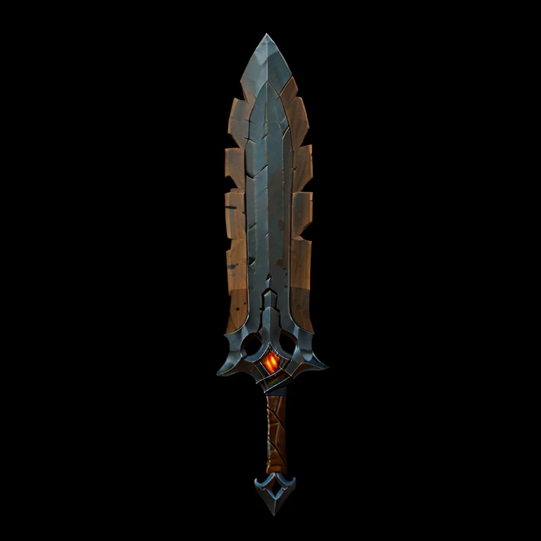 Shortsword crafted from a giant bear's claw