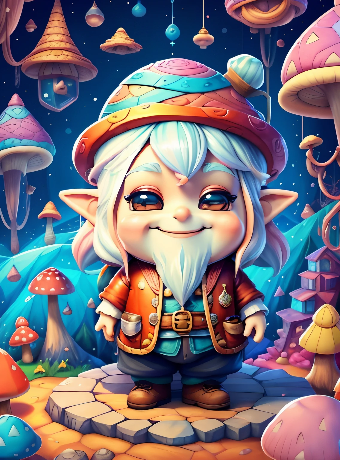 ((cute gnome smiling with mushroom house)) - Criador: Walt Disney2023) ), ,, ( Walt Disney acolchoamento ,multidimensional geometric wall PORTRAIT, arte, Chibi,
Yang08k, lindo, Colouring,Rose
Primary works, qualidade superior, melhor qualidade, Arte Oficial, Beautiful and Aesthetic,)) ), ,, Walt Disney acolchoamento ,multidimensional geometric wall PORTRAIT, arte, Chibi,
Yang08k, lindo, (Colouring, rosa), amarelo ,azul ,vermelho e branco)
Primary works, qualidade superior, melhor qualidade, Arte Oficial, Beautiful and Aesthetic,