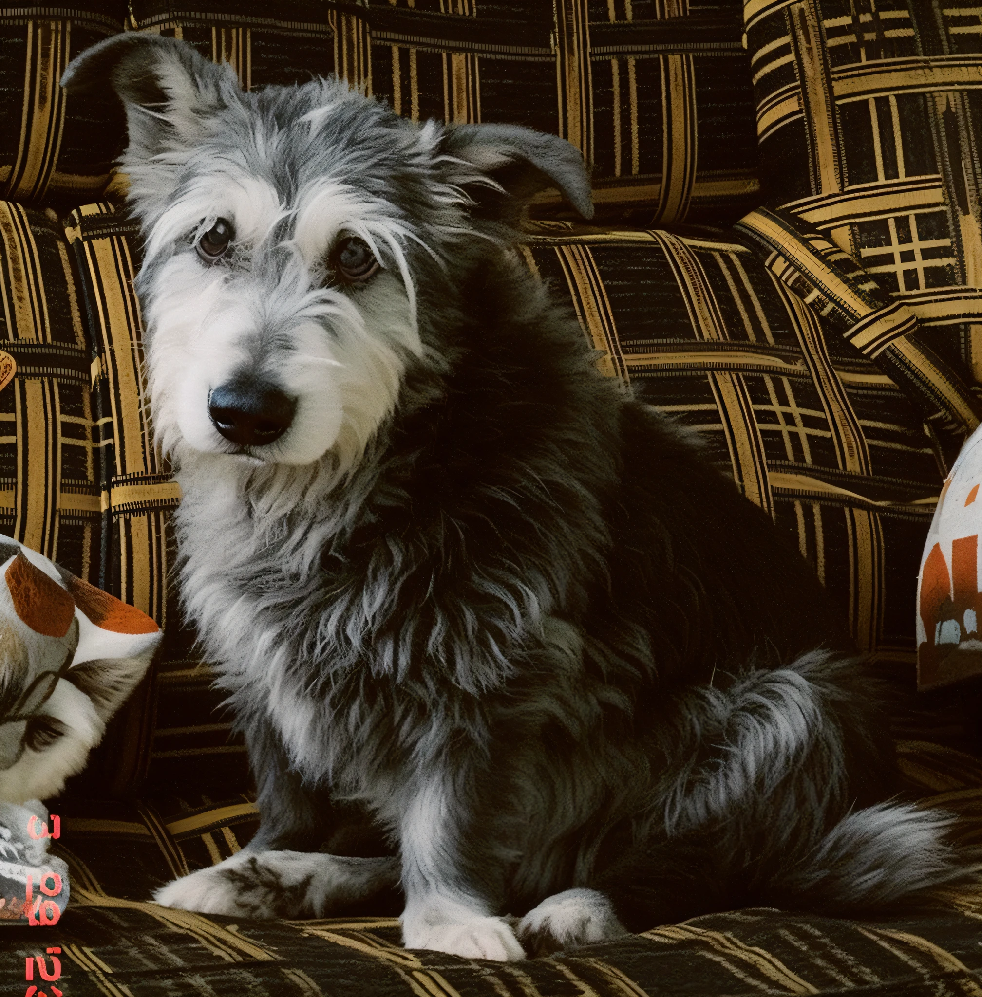 Happy Birthday to a happy furry baby, 4K HD Resolution, High quality image, award winning image, National Geographic picture with grainy background, award winning image, award winning image, hyperrealistic, high resolution, very detailed, award winning image, very detailed, HD Quality