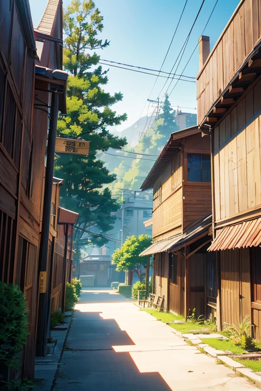 (best quality,4k,8k,highres,masterpiece:1.2),ultra-detailed,realistic, Madhouse Studio anime-style:1.37, large house with a clock in front, high school setting, insane asylum anime-style, opening scene, wallpaper!, anime background, shining golden moment, anime scene, anime movie background, golden hour sunlight, screenshot from an animated movie, today's recommended anime is still, anime background art.