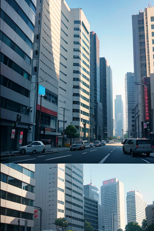 A white truck parked in front of the building, Tokyo anime anime scenes, Installed in the Bank of Tokyo parking lot, TV animation stills, anime scene, anime movie screenshot, Opening scene, screenshot from the anime film, Kuro anime screenshots, Anime Stills Anime Style, Madhouse Studio anime style, Screenshot of the 2012 animation