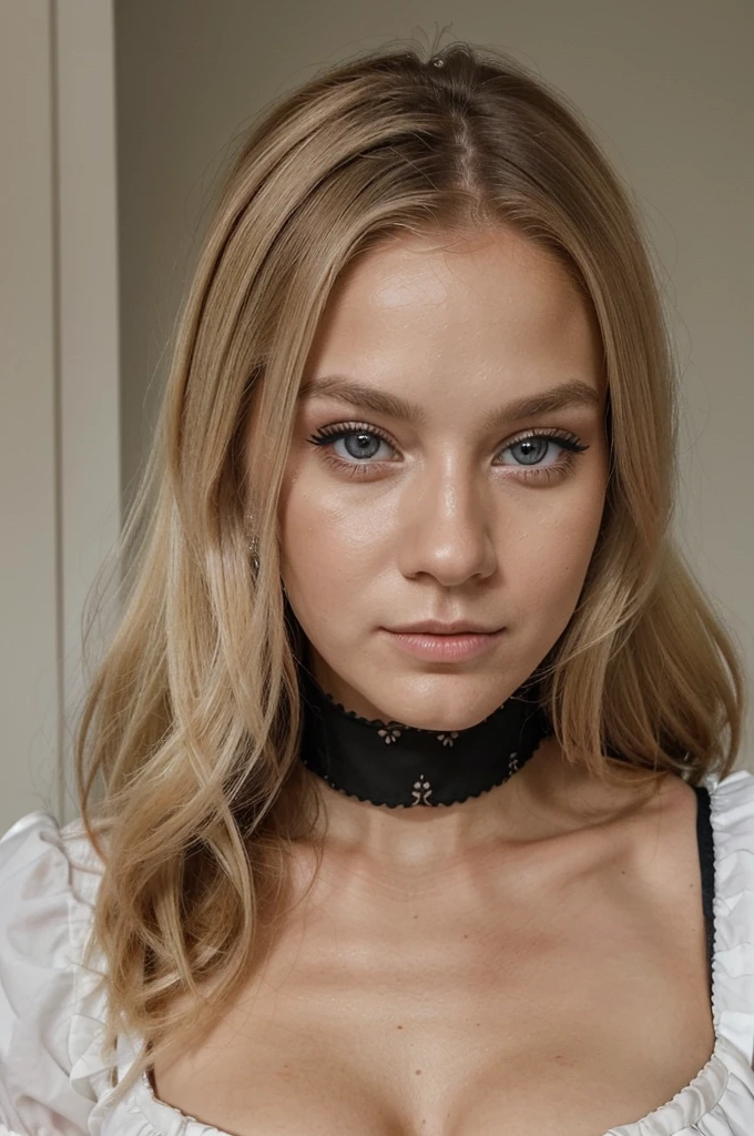 ((best quality)), ((Meisterwerk)), (Detailliert), Perfektes Gesicht, 1.1, Hochdetaillierte Gesichts- und Hautstruktur, Detaillierte Augen, Anna Björn a 21 year old blonde swedish girl, cute selfies  , cute makeup, cute expressions, aesthetic instagram pictures