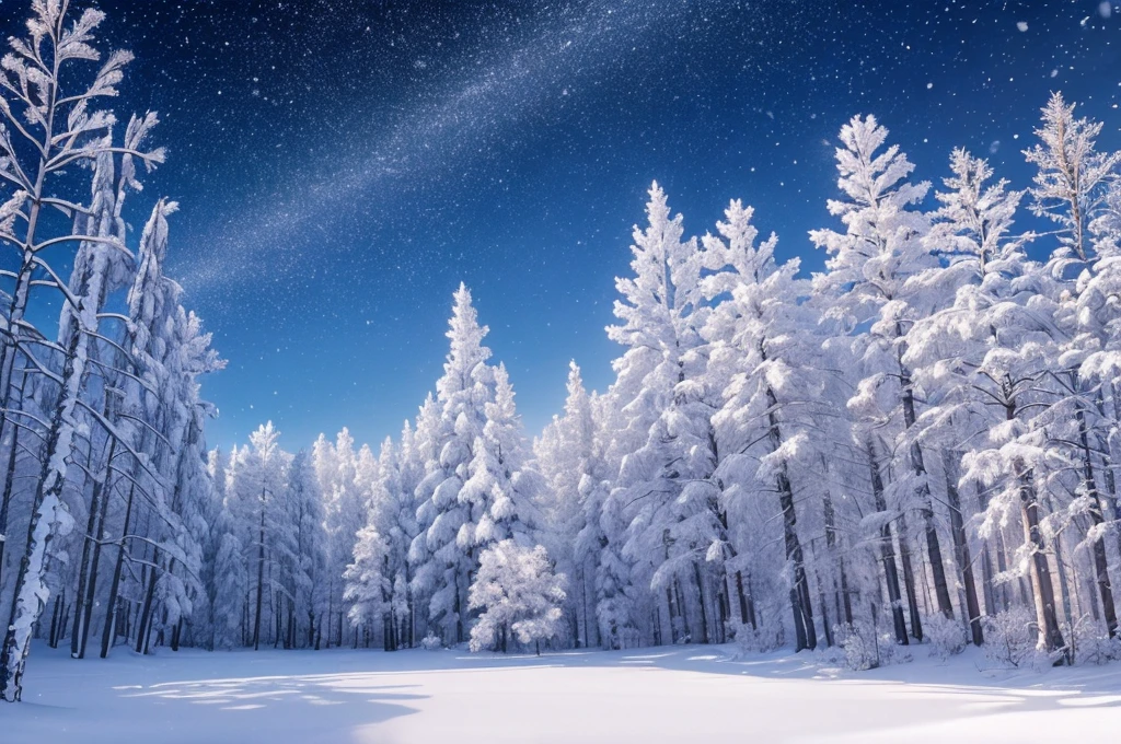 (Best quality, 4K, A high resolution:1.2), ultra - detailed,super complex，Winter wonderland, A world of pure white, extreme tranquility, Away from the hustle and bustle, Extremely elegant, Snowy Land, Sparkling snow crystal universe,calm silence, Delicate snowflakes dance in the air,Glittering icicles, pastel sparkle, EtherealBeauty, Frozen lake, peacful,Amazing, Independent of time,Winter hugs, A haven of tranquility, light snowing,