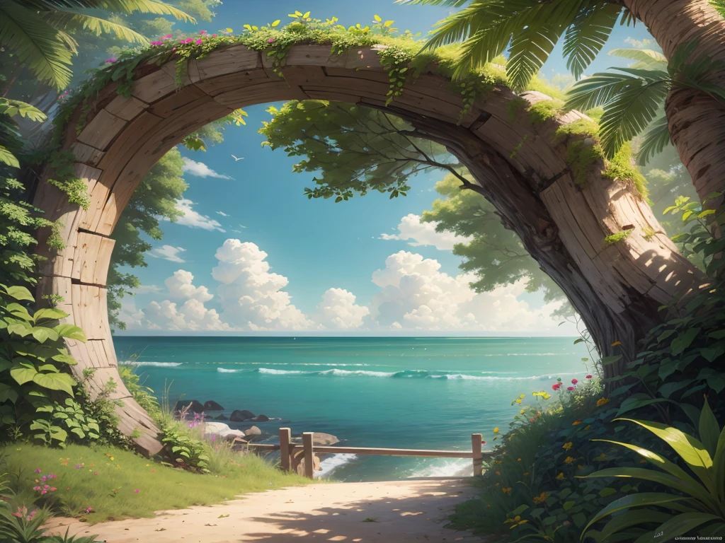 logo Love story on Island