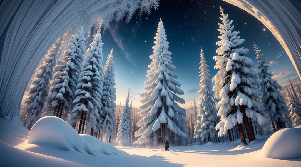 (Best quality at best,4K,8K,A high resolution,tmasterpiece:1.2),ultra - detailed,wallpaper texture,Winter microscopic wonderland,Sparkling snowflakes,sparkling gemstones,Gleaming white interior miniature world,blue tint,Soft and delicate snowflakes,Sparkling winter magic,Macro Frozen Paradise,magnificent winter symphony,magical snowfall,The whispering wind carries the sound of winter,Sublime tranquility,Stunning winter panorama.