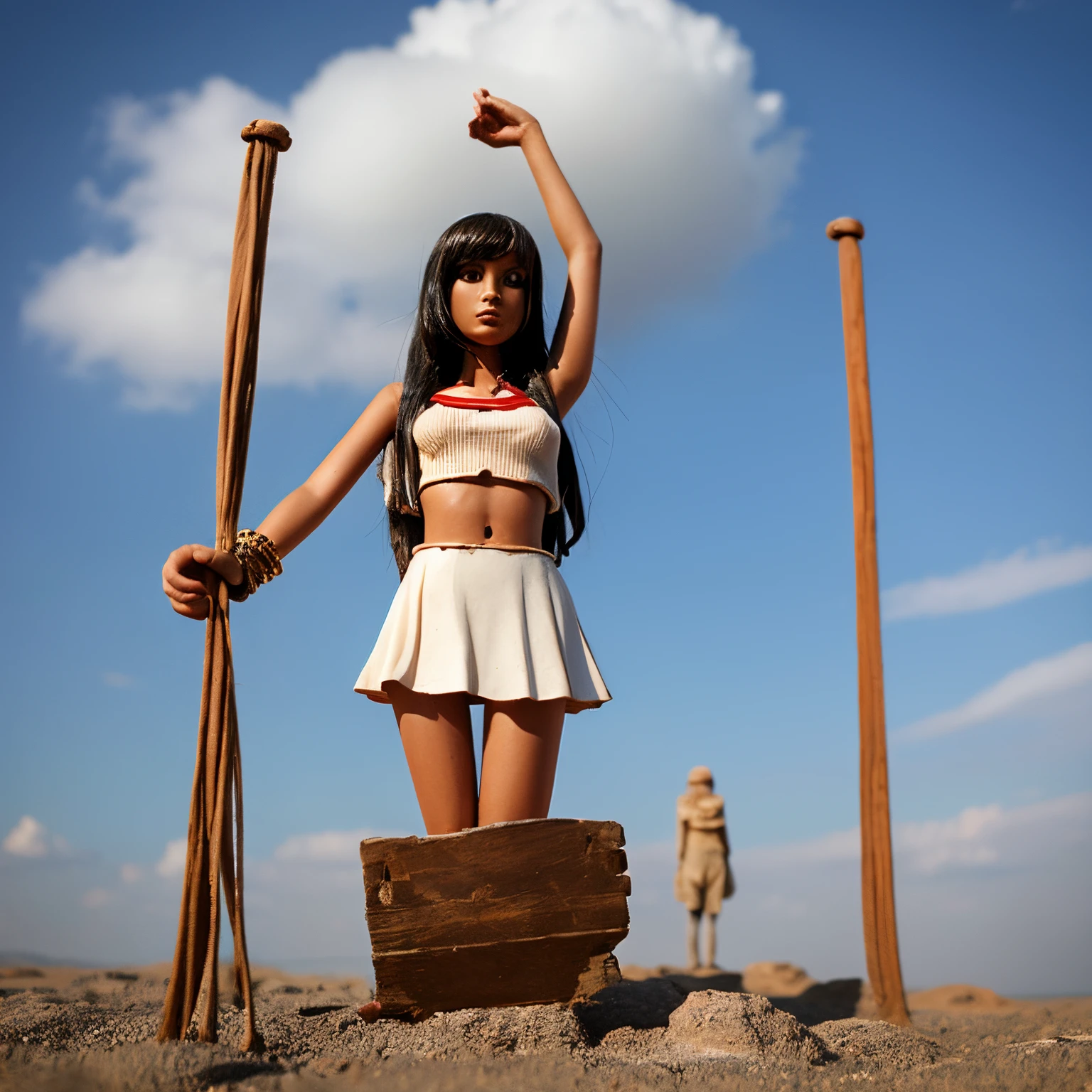 Giantess girl slave guy