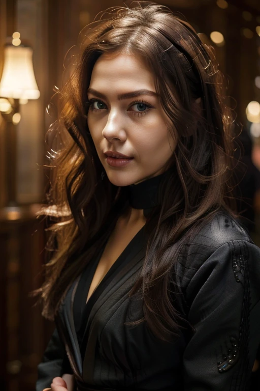 “best quality, masterpiece, ultra high res, (photorealistic:1.2), 1girl, (detailed face:1.2), (detailed eyes:1.2), (detailed hair:1.2), (detailed clothes:1.2), 4k, Black Widow costume” please note,prompt needs to be a whole paragraph,Don’t break it into multiple sentences。
This is a high-quality art painting of Black Widow theme。The subject of the picture is a girl,Wearing a Black Widow costume,It gives a powerful and mysterious feeling。Pictures are presented at the highest resolution possible,Every detail is clearly visible。
The details of the girl's face are extremely fine,she has beautiful eyeright brows and delicate lips。Her eyes are very detailed,Bright eyes,Thick eyelashes,Eyelashes and eyeshadow enhance the depth of the eyes。
The girl's hair is also very detailed,Every hair strand is clearly visible,reflect light。Her clothes are equally meticulous,Every texture and detail is clearly visible,The lights and shadows on the black garment give a realistic feel。
The entire picture is presented in a photorealistic style,Every detail comes to life。The colors are vivid and vivid,With some halo effects and deep tones,Enhances the atmosphere of the picture。
The picture uses appropriate lighting effects,Highlights the girl’s facial features and clothing,Adds a sense of three-dimensionality and layering to the entire picture。
This work is characterized by its superb craftsmanship、High quality images and realism to rank among artistic masterpieces。It really showcases the power and charisma of Black Widoiving people a feeling of shock and admiration。
This is a black widow themed one(photorealistic:1.2) 1girl masterpiece,She's wearing a black widow costume,Every detail is drawn with meticulous attention to detail。The picture is presented in the highest quality 4k ultra-high resolution,It gives a realistic feeling。
Be aware of:The above is a typical prompt,You can add more reasonable details if needed。Remember not to use inappropriate adjectives and senten