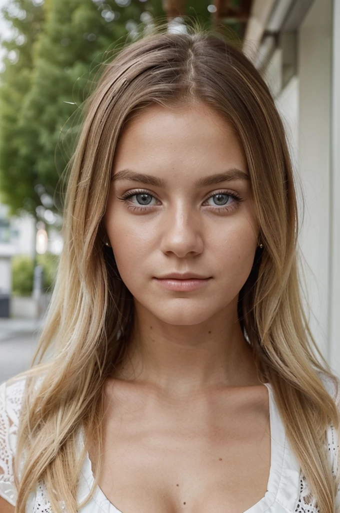 ((best quality)), ((Meisterwerk)), (Detailliert), Perfektes Gesicht, 1.1, Hochdetaillierte Gesichts- und Hautstruktur, Detaillierte Augen, Anna Björn a 21 year old blonde swedish girl, cute vacation pictures, cute modern student clothing, cute makeup, aesthetic instagram pictures
