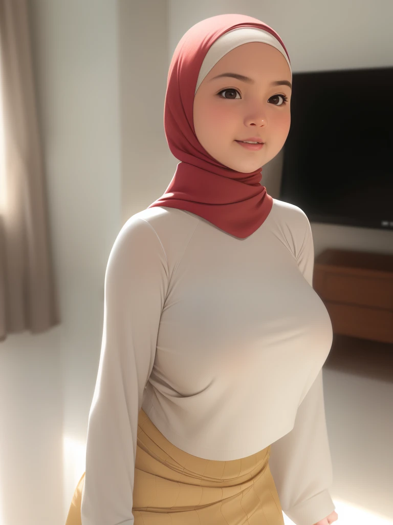 ((HIJAB MALAY GIRL)), ((masutepiece, Best Quality, hight resolution, nffsw, Perfect Pixel,  4K, nffsw, nffsw))), (The wind flipped my skirt and exposed my butt), ((HUGE BREAST)), ((HEAVY BREAST)), ((HUGE BOOBS)), ((HEAVY BOOBEGA BREAST)), ((EXTREME BREAST)), ((NAKED FACE)), ((PASSIONATE FACE)), ((Dont tonggek)), ((DOGGY)),