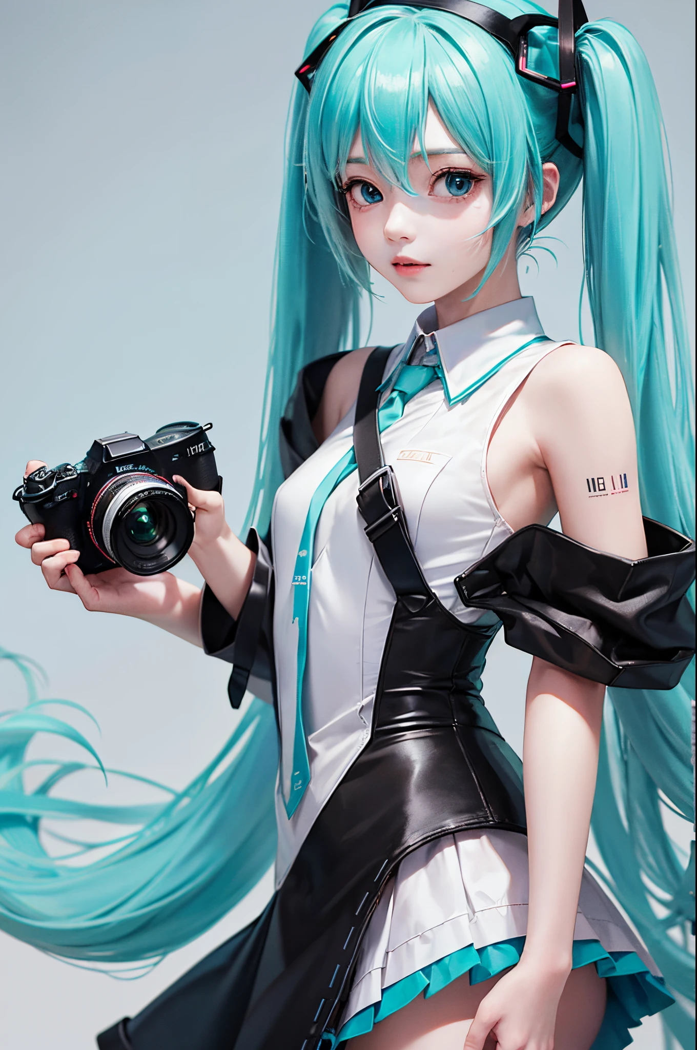 Hatsune Miku the photographer