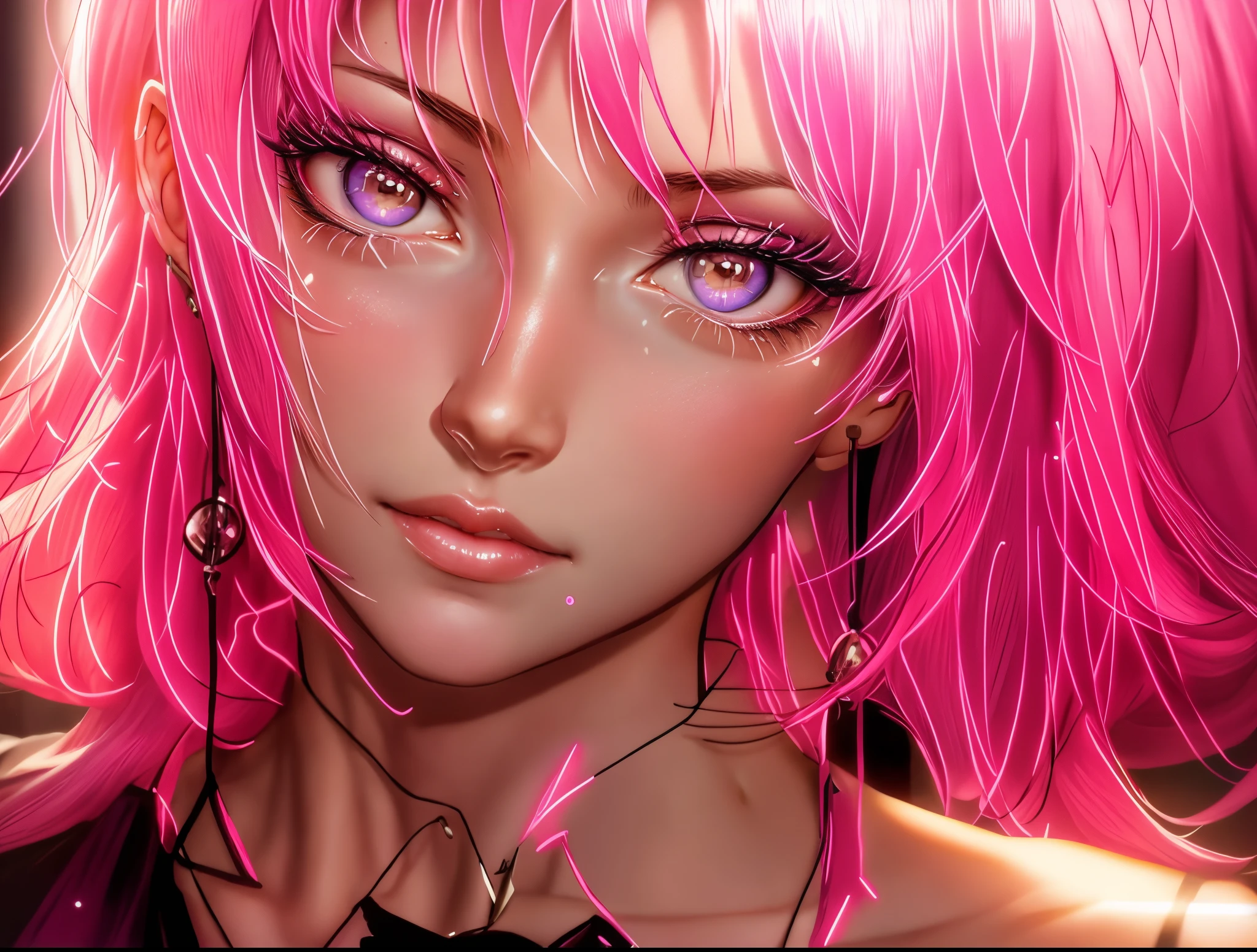 arafed image of a sexy couple posing together in a window, seductive tifa lockhart portrait, tifa, tifa lockhart, tifa lockheart, tifa lockhart portrait, glamorous tifa lockheart, portrait of tifa lockhart, tifa lockhart with Pink hair, range murata and artgerm, 8k high quality detailed art