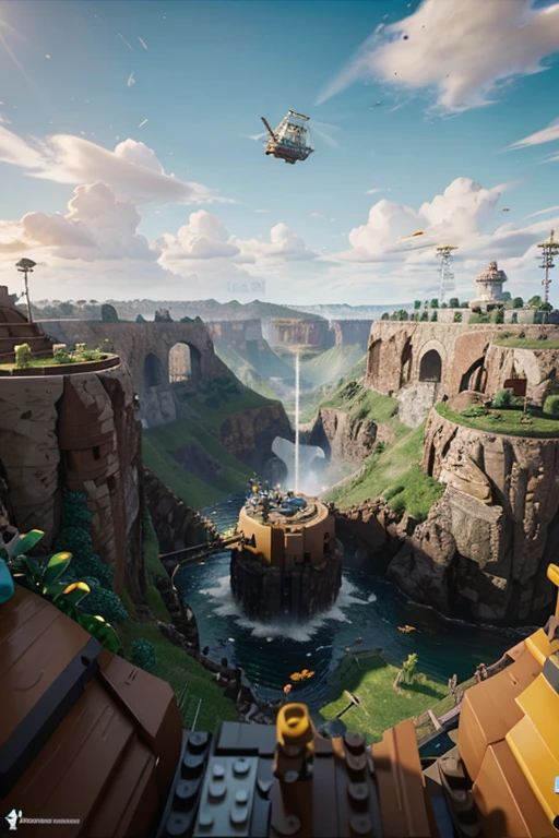 paisaje lego fortnite