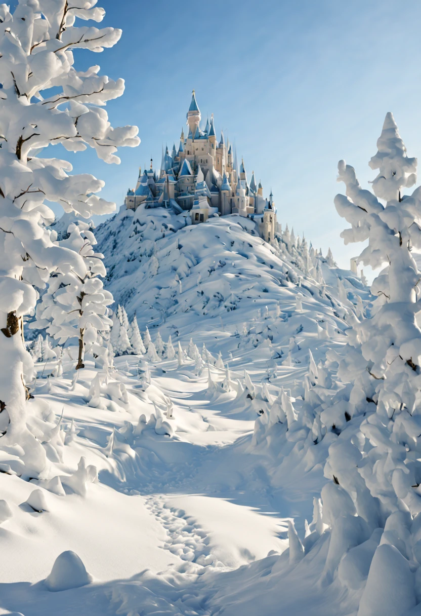 Wonderland, winter, snow, amazing landscape