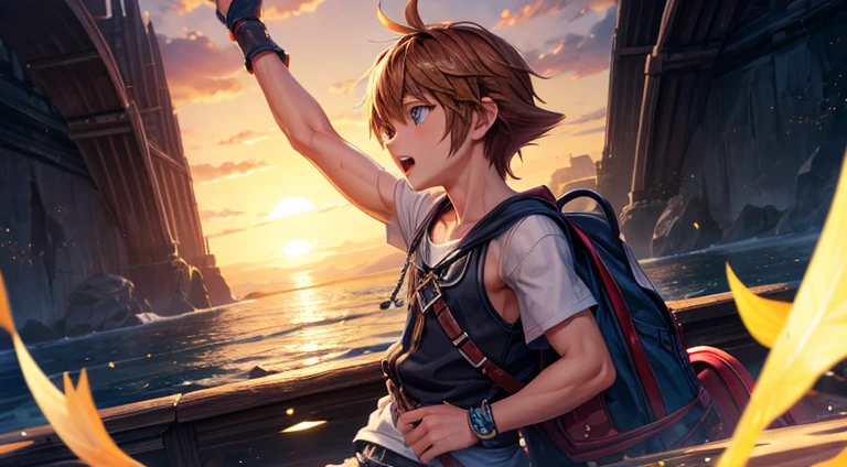 sora from kingdom hearts