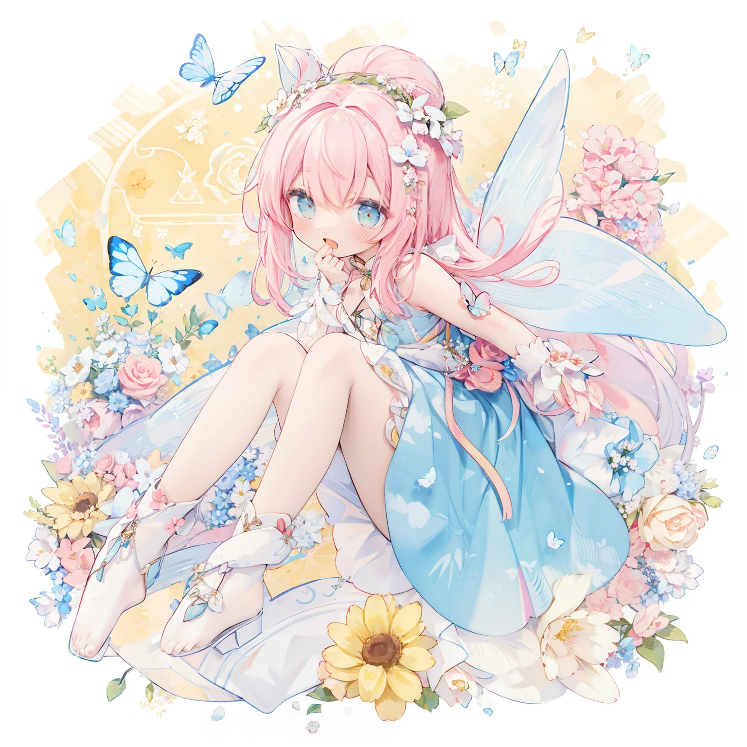 florals、🦋
