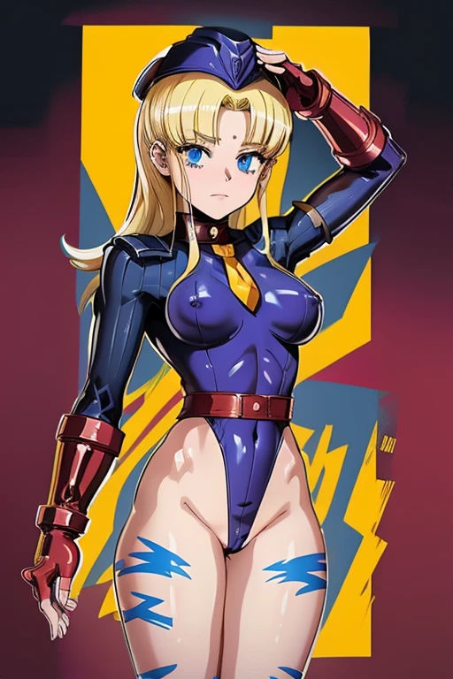 Masterpiece, Best Quality, Highly detailed, illustration, absurdres, street fighter, doll suit, shadaloo doll, girls, multiple girls, expressionless, blank eyes, looking at viewer, red gloves, emotionless, black latex, corrution, mind control, female combatant, full body, hypnotized, unhappy trance, full body suit, leotard, perfect female body, extremely glossy latex, belt, hypnosis, hypnoLora, empty eyes, Mind control device, thigh high, poses, submissive_pose, visor, masturbation, standing, Slave, collar, gang bang, haigure, slave oufit,rubber bodysuit, black lipstick, lipstick, Zofa Soldier, zofa suit, nazi saluting, military, military saluting, salute, tie, Nadja, Tomorrow's Nadja, blue eyes, Blonde hair, dancing, ballet, standing, ballerina, leotard, ballroom, (stage), hat