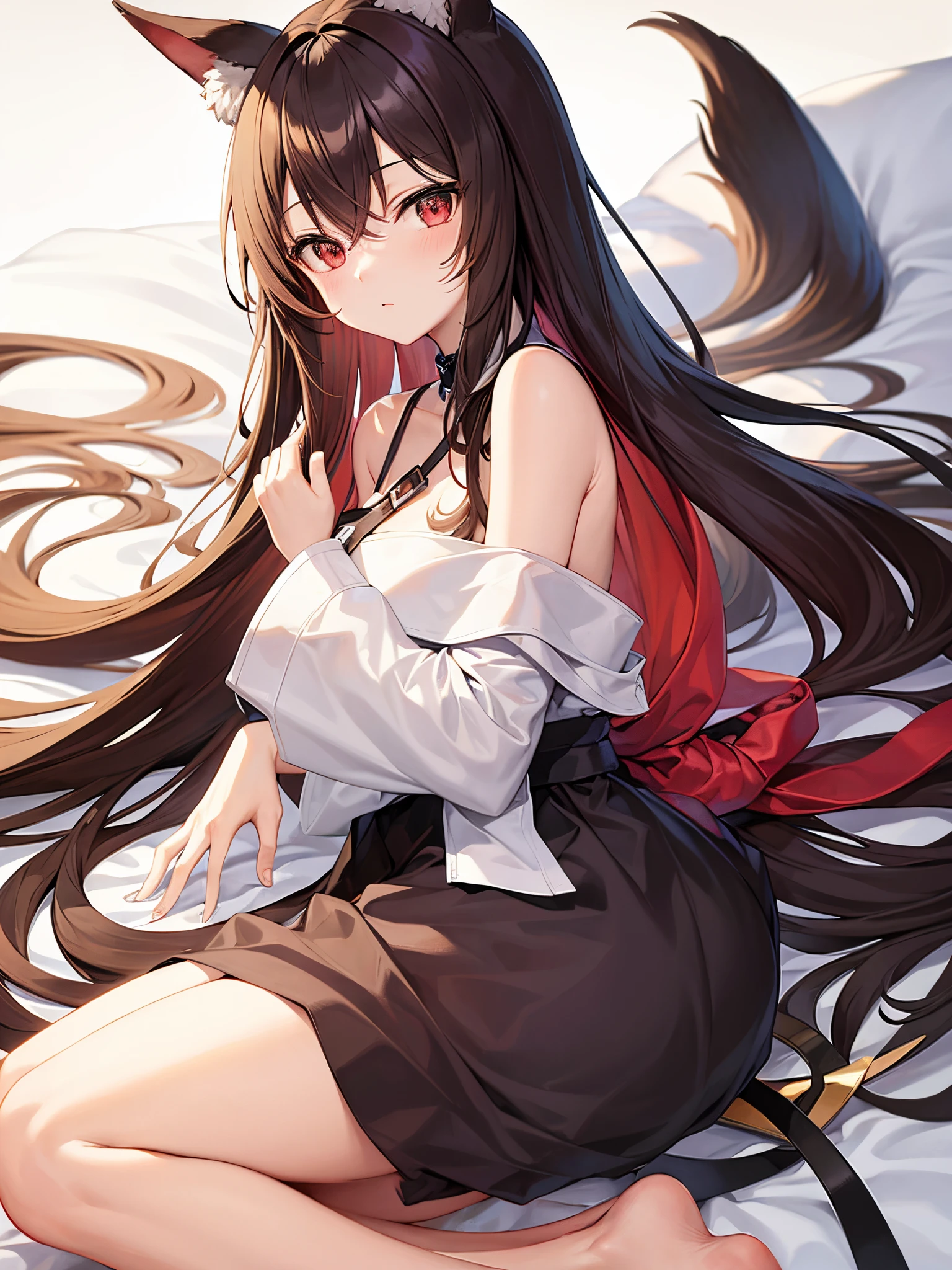 Super high quality by Art God, Super detailed, High resolution, Shinkai Makoto style, Anime Moe Art Style, Best Anime 8K Konachan Wallpaper, pixiv Contest Winner, Perfect Anatomy, break,(眠そうにalone学校へ歩いていく女の子を描いてください. ),break, Surreal , (alone,, Tomboy,:1.3),Complete limbs, Full Finger,, The charm of androgyny,, Flat Chest, Small Ass, between legs, Sleep, (sweating:1.3), bedroom, wear , Lying down, Wet Hair, (Masturbation:1.5),((Girl trembling with sexual climax:1.4)),Expressing trembling movement with lines,(彼女のbetween legsから愛液が滴り落ちている:1.2), Forced sexual sensation, blush, Heavy breathing, (Steam Breath:1.2), Spread your legs,Expand the uterus,Ecstasy, ,(orgasm:1.3),(Showing nipples:1.3),Bottomless,Afterglow,Drooling,Tears at the corners of the eyes,clitoris, vagina,From above, break,Highly detailed skin, Shiny skin,Best lighting by famous artists, 8K, figure,asuna, long hair, brown hair, braid, brown eyes, bare shoulders, armor, breastplate, white sleeves, detached sleeves, red skirt, pleated skirt, white thighhighs