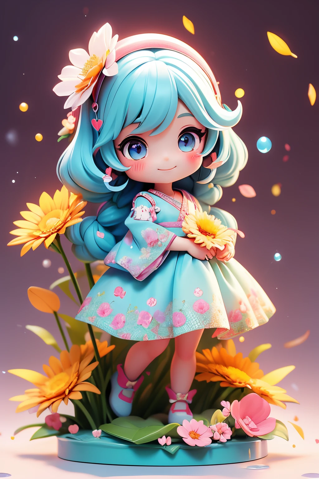 Pastel Sunflower Dress