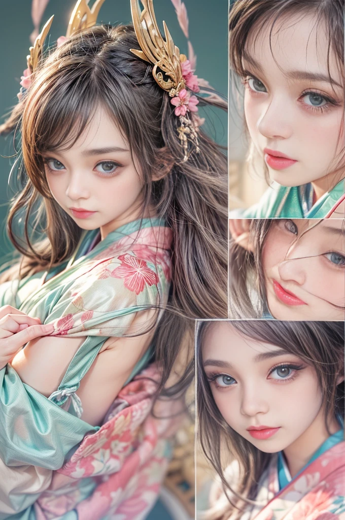 (Photoreal Stick:1.4, masutepiece:1..3, 8K), top-quality, masterpiece, 超A high resolution, Perfect dynamic composition, Professional camera work, Grow Light Effect, Mystical portrait, Cinematic Light, Highly detailed skin and facial texture:1.3, The ultra-detailliert, A detailed eye, (riding a dragon, holding an cane), (myterious:1.3, Fanciful:1.2, tradition:1.2, majestueux:1.2), 1girl in, 25-years old, cute and sexy slim goddess, Fair skin, (Enraptured look:0.9, Totally captivates you:1.0), (japanese miko costume:1.3), (voluptuous breasts:0.9), (Backshots, Calm pose), (Beautiful blue eyes, Eyes that feel beautiful eros:0.85), Sexy face:0.4, (A mouthfeel that feels beautiful eros:0.85), ((Too cute beauty:0.9)), Fantastic background, Erase unnecessary hands and fingers
