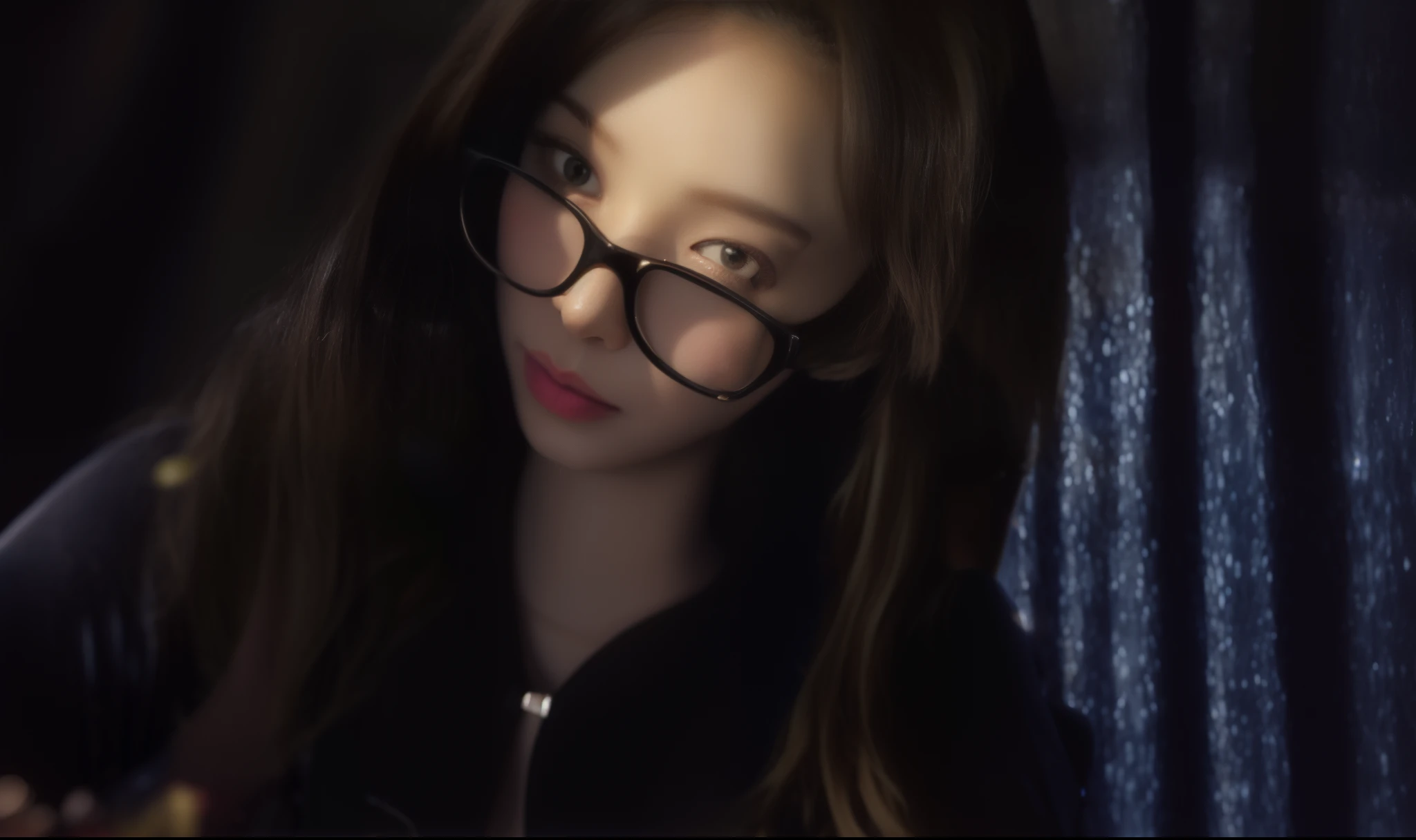 (La mejor calidad,4k,8k,Altas Resoluciones,Obra maestra:1.2),Ultra detallado,(realista,fotorrealista,fotorrealista:1.37),hermosos ojos detallados,hermosos labios detallados,Ojos y cara extremadamente detallados,long eyeslashes,karina de aespa,Yoo Jimin de Aespa,1girl,Artistas conceptuales,retrato,Luz y sombra,hermoso paisaje,colores brillantes,Soft lighting,dreamy atmosphere,deslumbrante,Bokeh,HDRI lighting,ethereal atmosphere,De color,imagen cristalina,Meticulous Attention to Detail,fantasy kingdom,Neon lights,Artistic expression,Vibrante,iluminado desde dentro,cabello ondulado,aura misteriosa,seres sobrenaturales,futuristic, Ajuste,heavenly backdrop,dynamic pose,Fascinante,playful expression,multidimensional,Unique fashion style,harmonious composition,majestuoso,de otro mundo,Impresionante,Paisaje imaginativo,energy flowing around,sereno,inolvidable,Llamativo,arte conceptual innovador,cualidades de superestrella,stellar performance,surrealista,emotivo,efectos ondulantes,stunning images,elementos exquisitos,intenso,Imagination come true,espectacular,libre de reglas,Viaje inolvidable,magica,extra ordinario,legendario. Aespa Karina, Yoo Jimin de Aespa, Idol Karina, kpop Aespa, Karina.