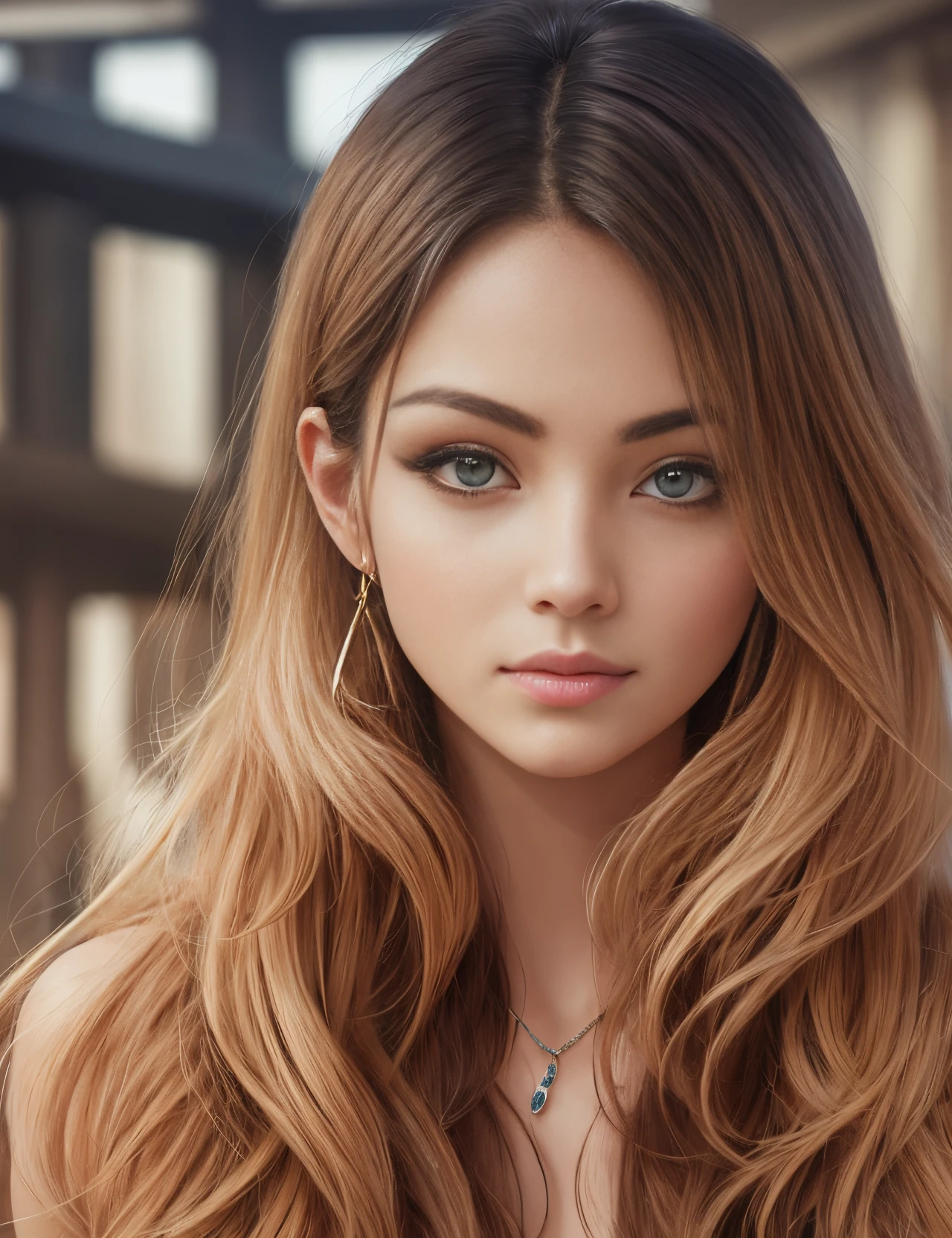 hyper-realistic and hyper-detailed picture of a beautiful and cute women that she has natrual beauty face and she like a model and Natural skin quality and color and The quality of the image should be as if it was taken by a mobile phone camera and The photo should be in such a way that the audience does not feel that the photo is artificial or fake --auto --s2