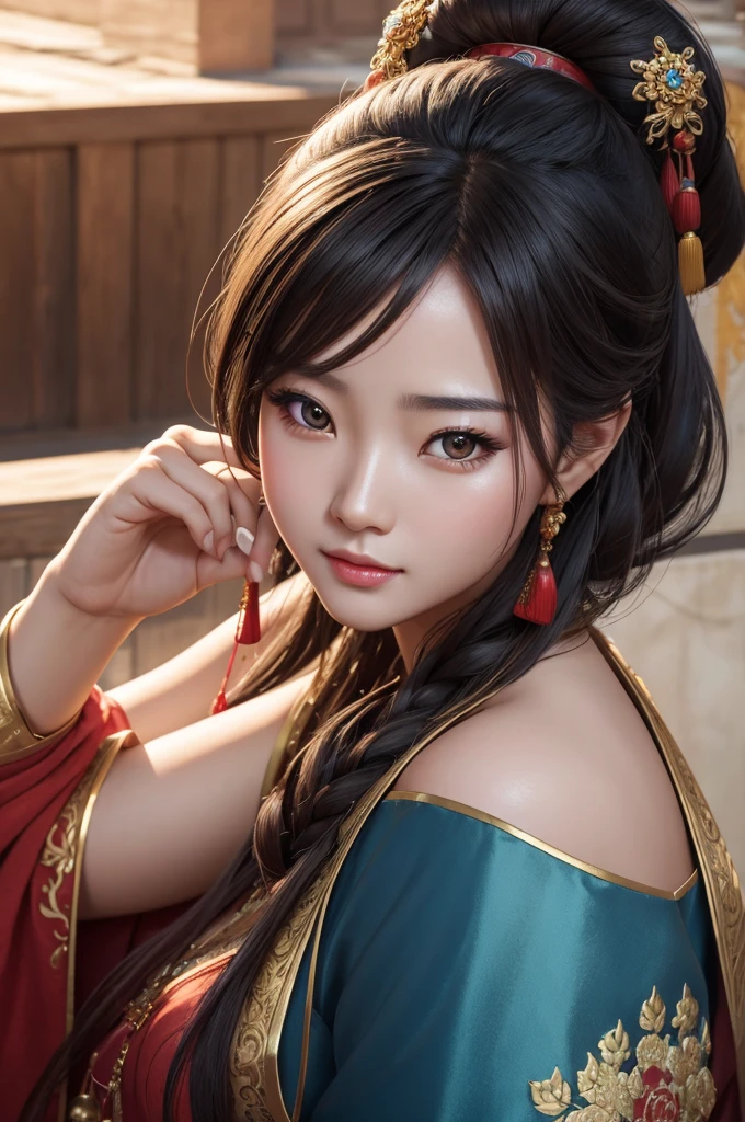 hlmlindaiyu1girlChinese beauty((best quality)), ((masterpiece))ltra high res, (photorealistic:1.4),4K resolutionExquisite facial details