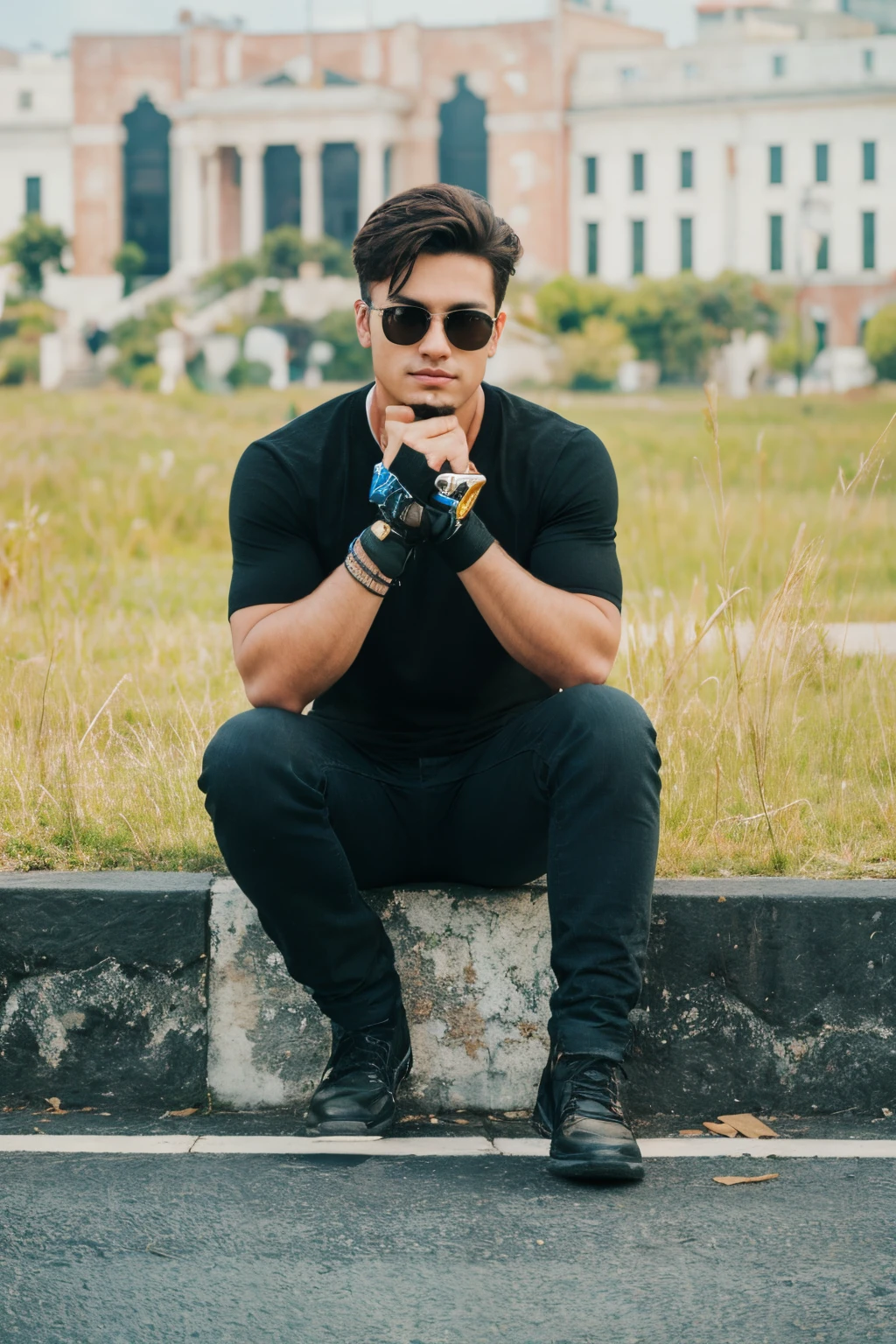 Change background handsome boy. realistic face. 8k. ultra realistic.