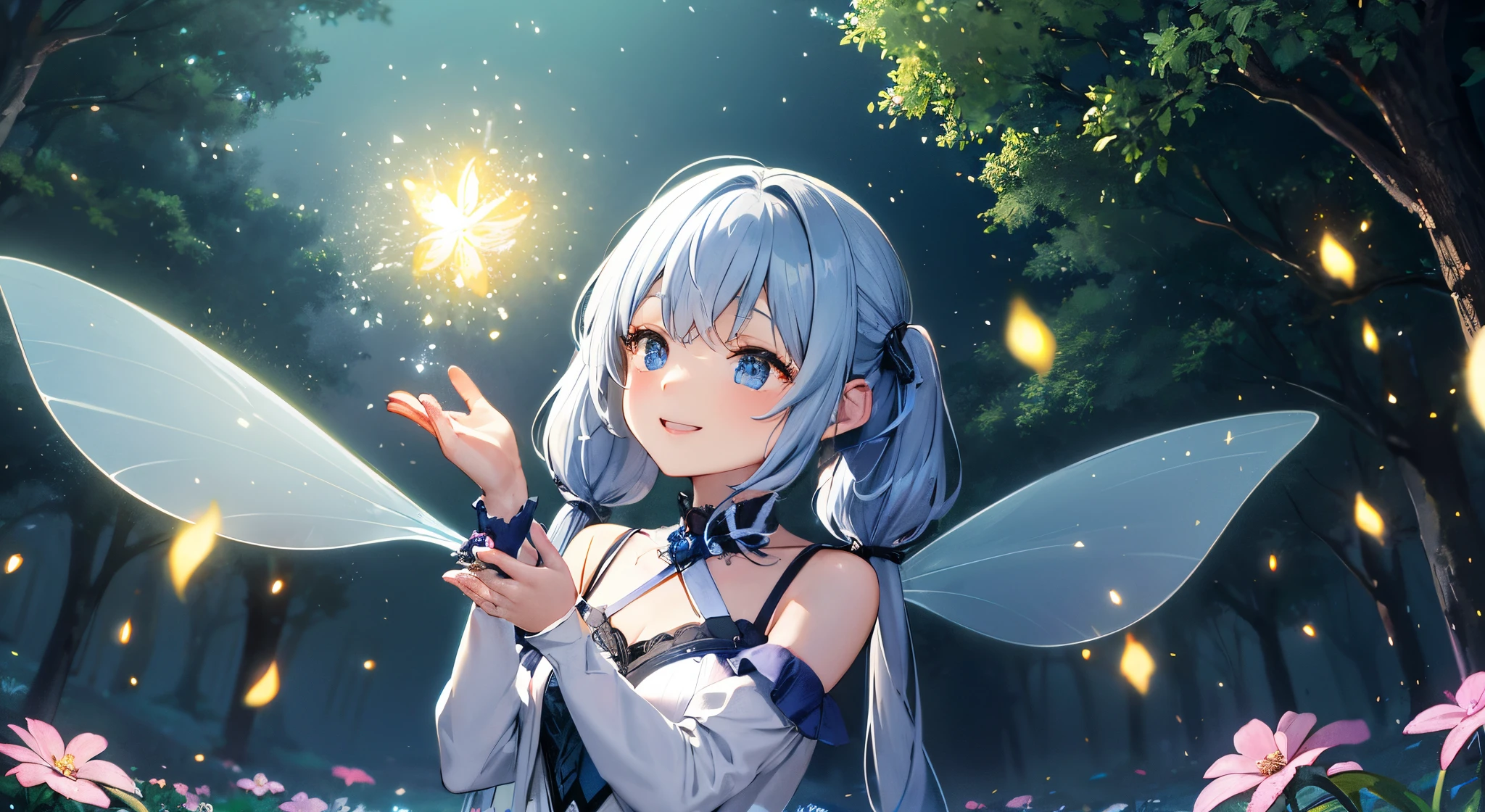 Turn off your ears、Hairstyle to twin tails。