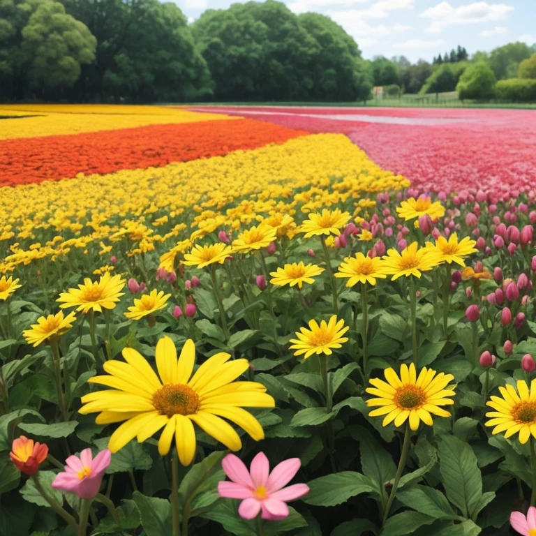 Blooming Flowers, blooming, flowering,