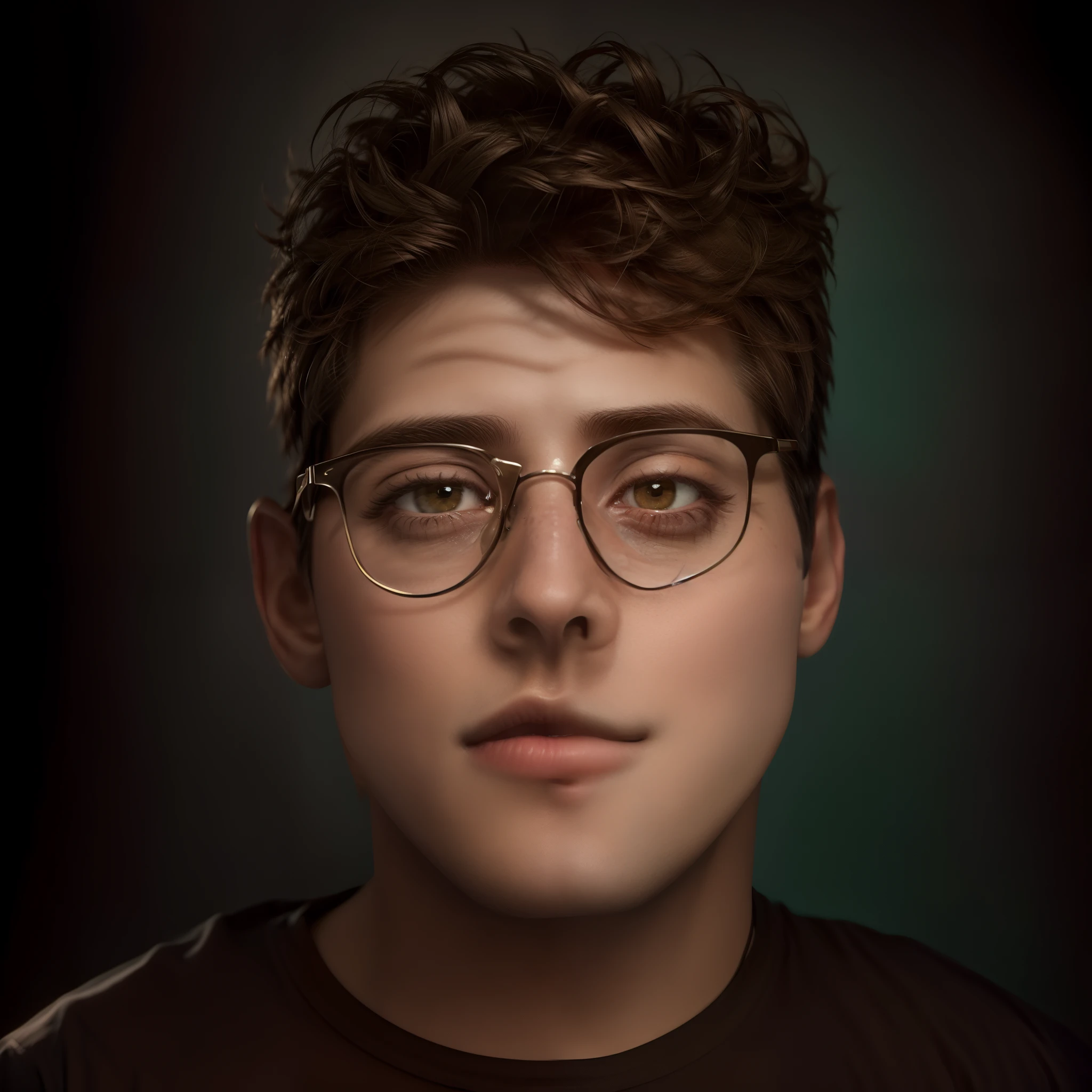 An award-winning photo (Handsome boy:1.1), Detailed pubic hair, Hot topics on artstation, Wearing an oversized T-shirt
