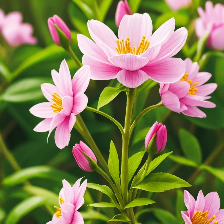 Blooming Flowers, blooming, flowering, blooming from a bud,
