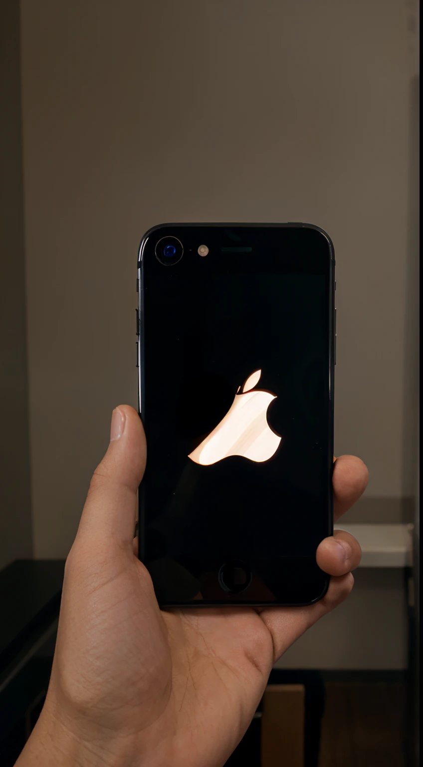 black iphone