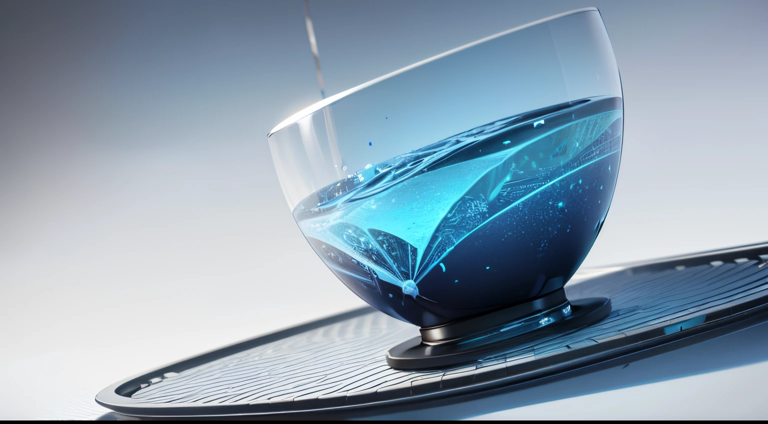Engaging 3D visualization featuring stunning graphs、glinting