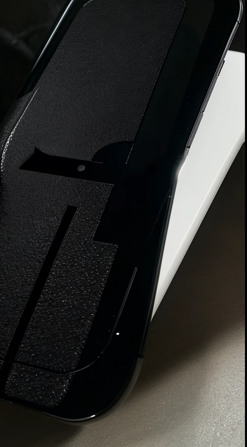 black iphone