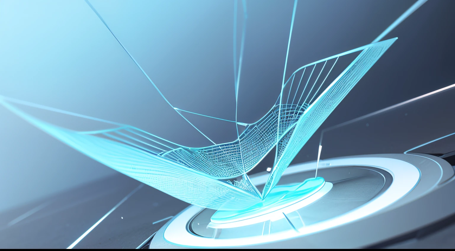 Engaging 3D visualization featuring stunning graphs、glinting