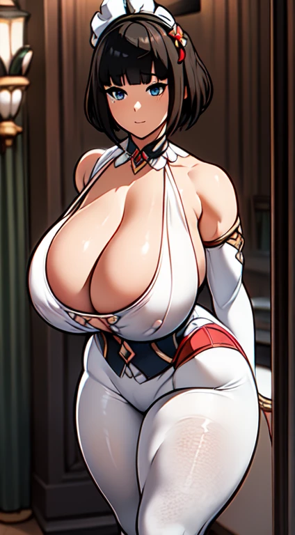 Katheryne，Genshin Impact，tmasterpiece，Huge stacked breasts，The kinky is exposed ，（Surreal breasttremely full breasts）），（（Super large）），Big breasts Thin waist，（（（Extremely large breasts））），seductiv，High detail，hyper qualit，high resolution，8K，8k smooth，(reality: 1.2)，(Highly realistic，Ultra-realistic，photograph realistic)，(Realism: 1.2)，Solo，(Perfect feminine curveig breasts:2)，(Huge breasts:2)，(gigantic cleavage breasts:2)，(Large breasts:2)，(Bare tits:1.4)，(chiseled abs : 1.1)，Nice strong legs，，(Curvy:1.1)，Narrow waist，(gigantic hip:1)，(Thick thighs:1)，(Thick legs:1)，Muscular，(body builder:1.5)