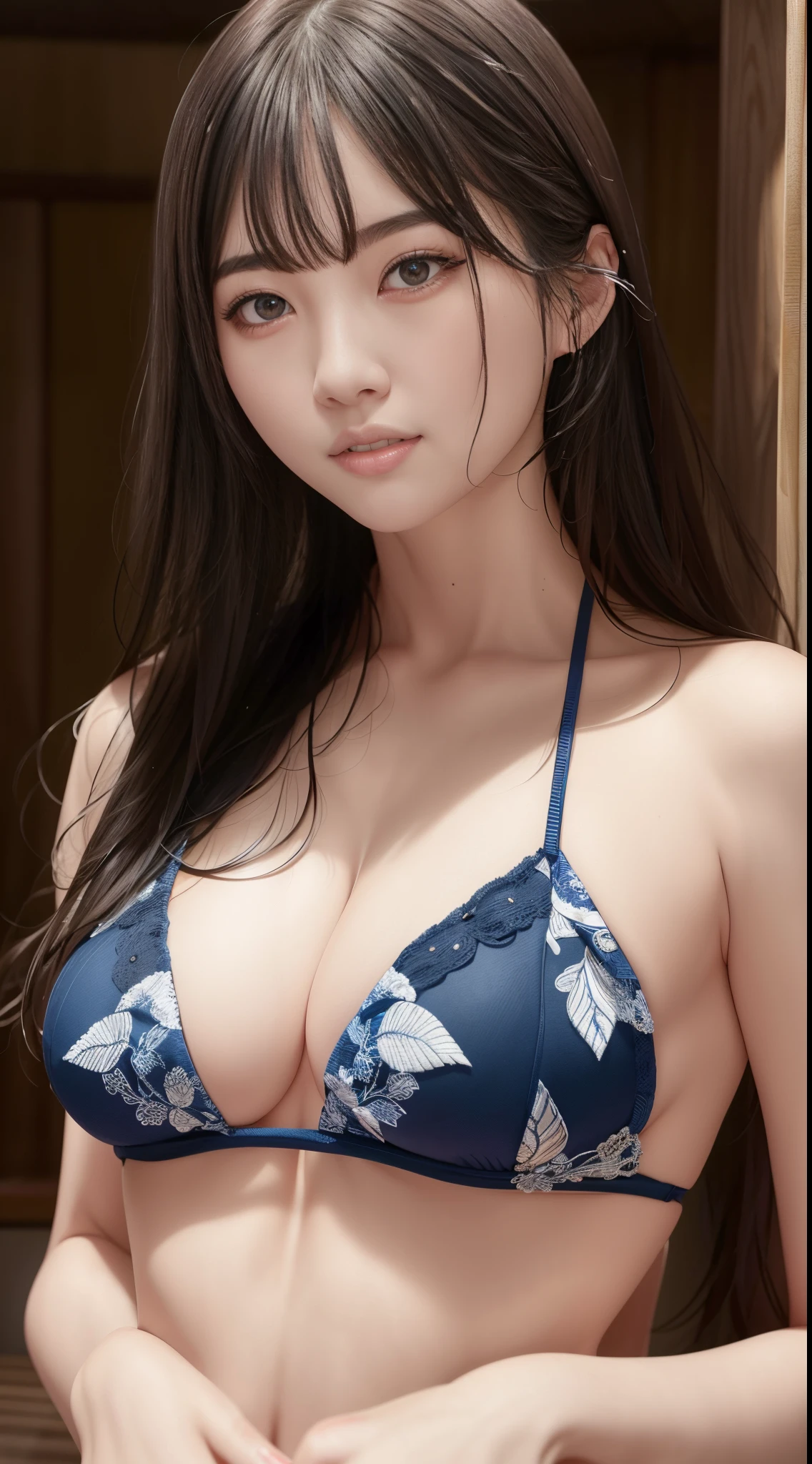 arafed asian woman in a blue bikini posing for a photo, Gorgeous young Korean woman, beautiful Korean women, Beautiful young Korean woman, 奈良美智, gorgeous chinese model, Japanese Models, Korean Girl, Beautiful Asian Girl, Korean Woman, goddess of Japan, cleavage, , Beautiful girl model, seductively looking in front
