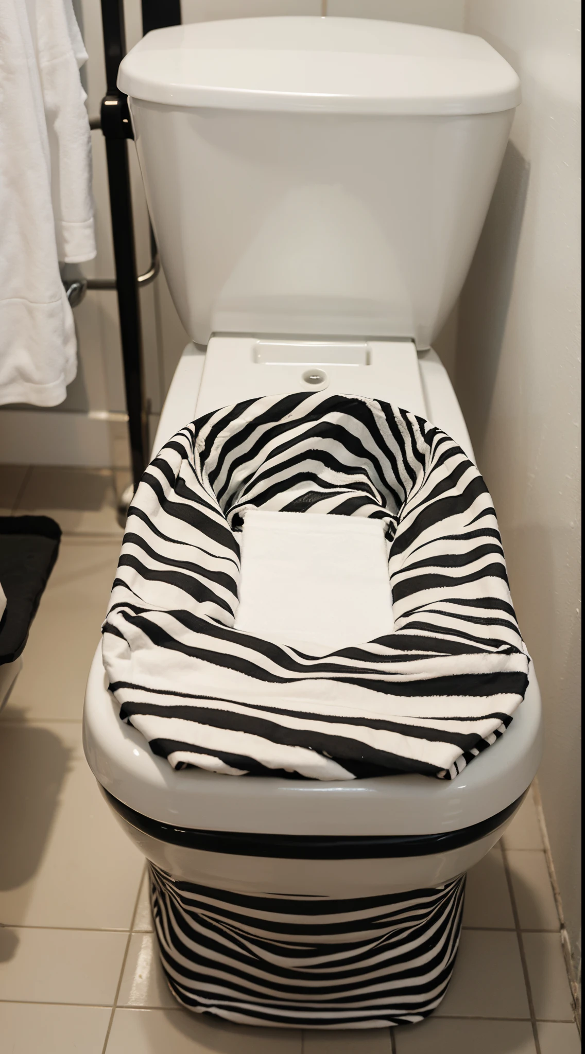 Logo toilet paper, zebra