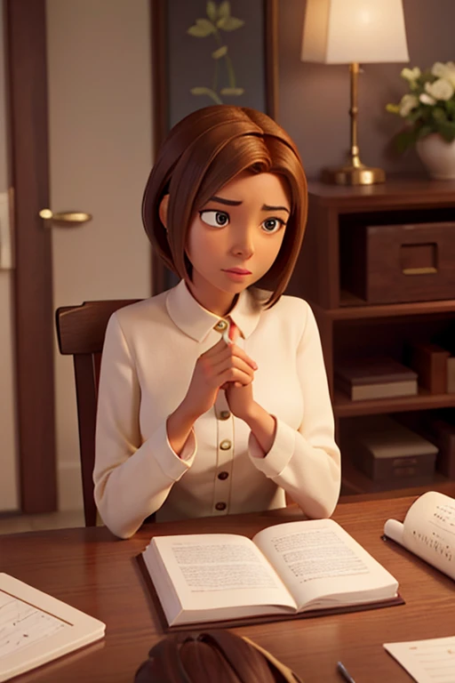 Grace, a seasoned therapist, confides in Emily after feeling lost and overwhelmed by her own challenges.