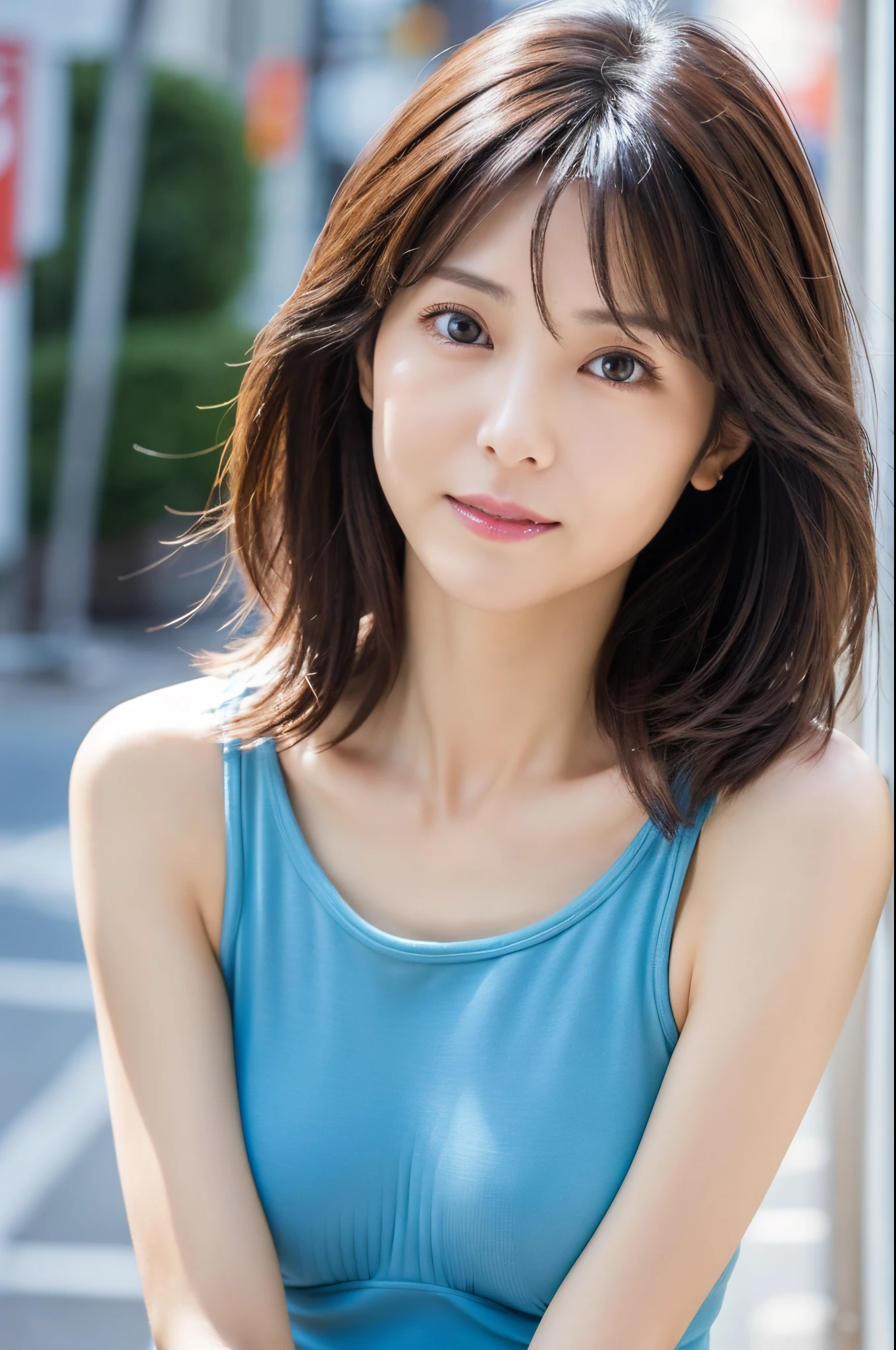 (High reality photograph, high resolusion, detailed face, detailed eyes) Skinny Japanese lady, 40 years old, cute face, various face expression, solo:1, lovely body, skinny figure, various hair style, very thin waist, beautiful buttocks, tight clothes, full-body photo