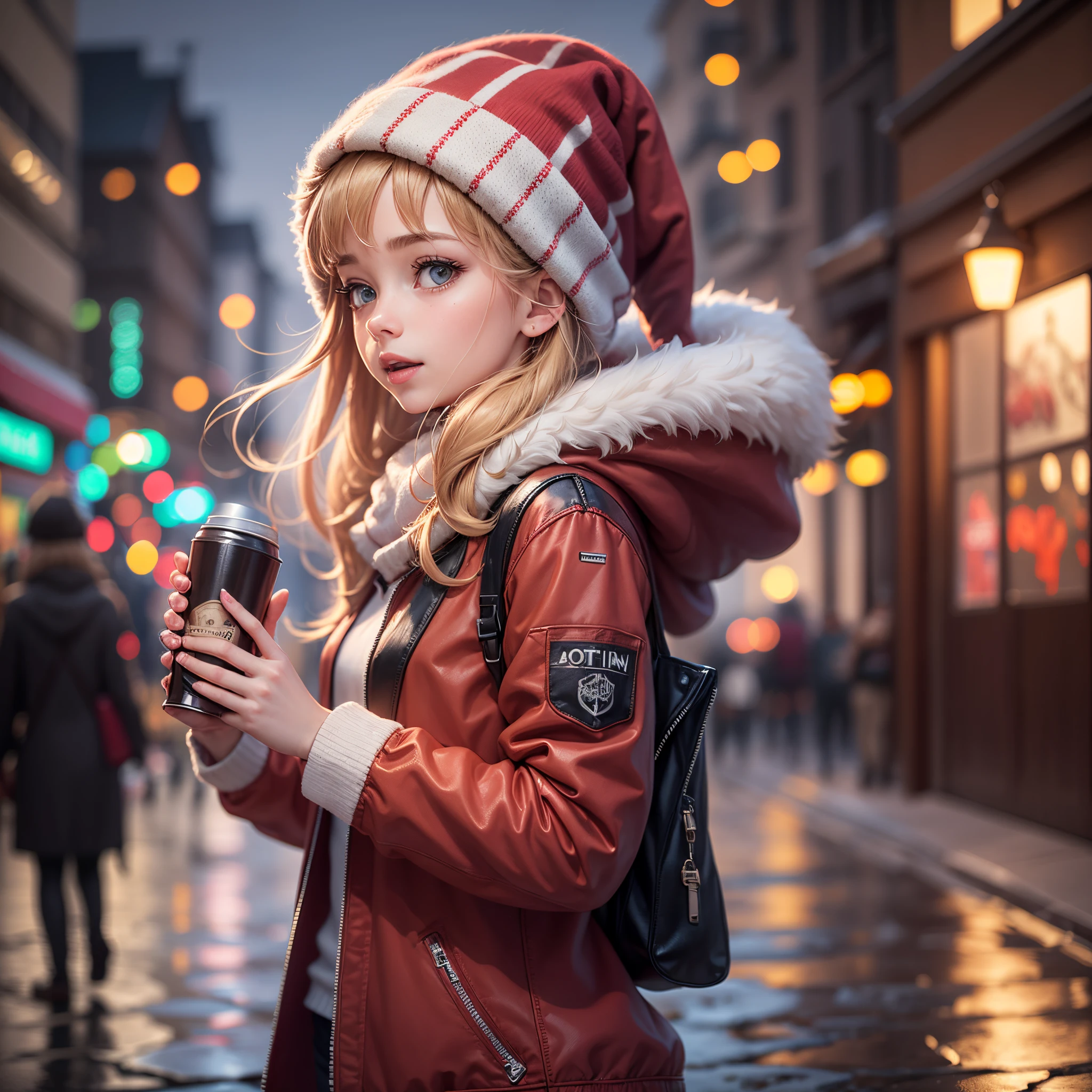 In an ordinary town, Christmas Day is a place of happiness and joy in every household. Despite the bad weather, howling cold winds and snowflakes in the sky, this did not affect people's moods. However, on this festive day, there is one girl who struggles to feel happy. While everyone goes home for the holidays, who will buy her stuff here? --auto --s2