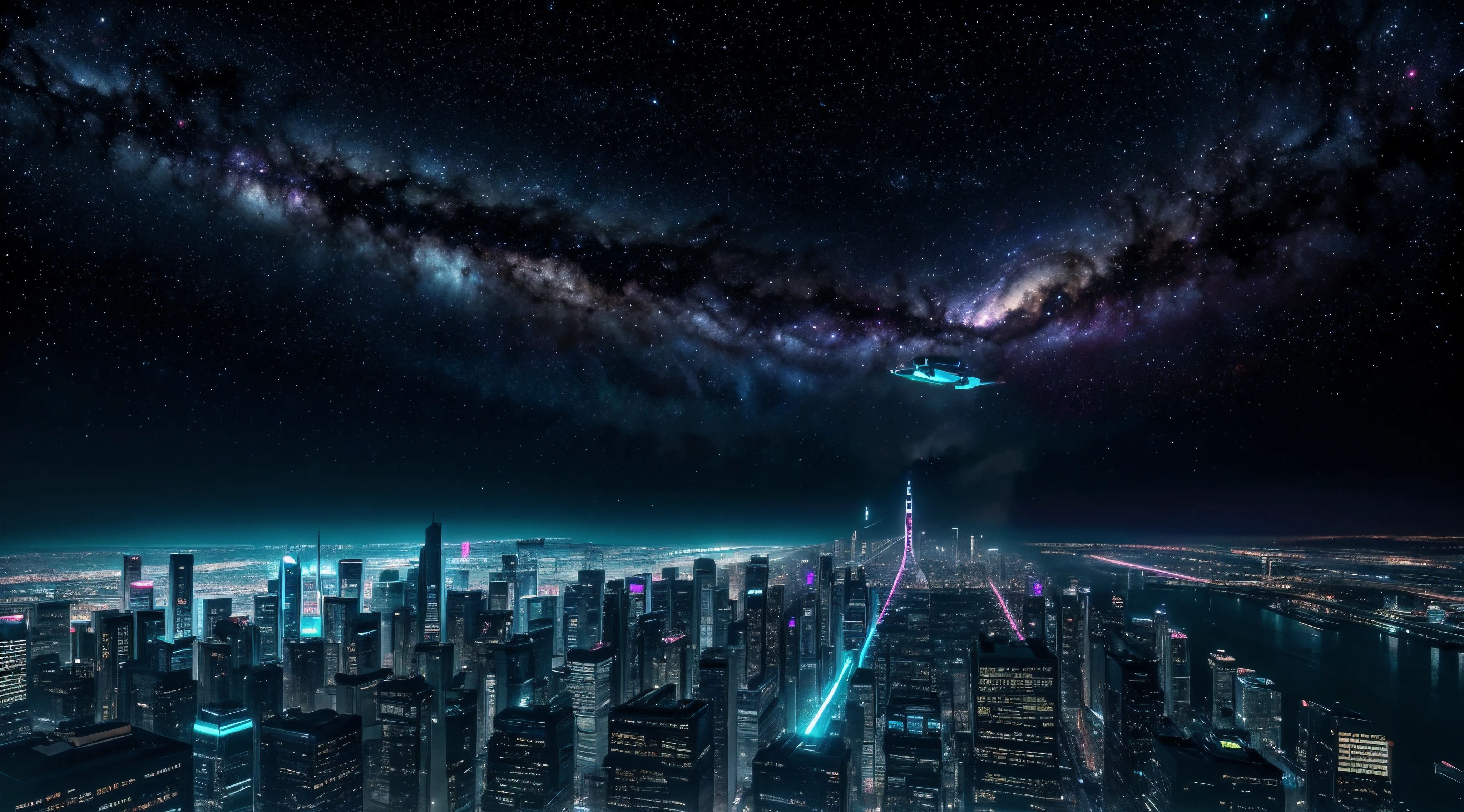 (best quality,4k,8k,highres,masterpiece:1.2),ultra-detailed,realistic,space,night sky,space ships,flying,detailed stars,galaxy,interstellar travel,exploration,starlight,spacescape,sci-fi,advanced technology,vivid colors,backlit,shining,glowing,spaceships in formation,crisp,clear,high definition,astounding,awe-inspiring,blackness of space,mesmerizing,ethereal,awe-inspiring futuristic,graceful movements,deep space,wonder,cosmos,stellar,otherworldly,view from above,space exploration,celestial,depth,profoundness,limitlessness,journey through the cosmos,intergalactic horizon,vastness,breathtaking,extraterrestrial discovery,universe,expanse,silhouette