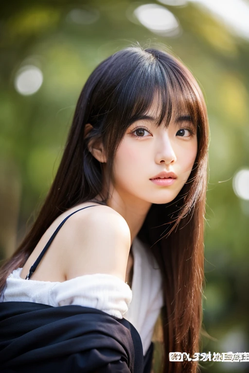 japanes、full bodyesbian、19-20 years old、The long-haired