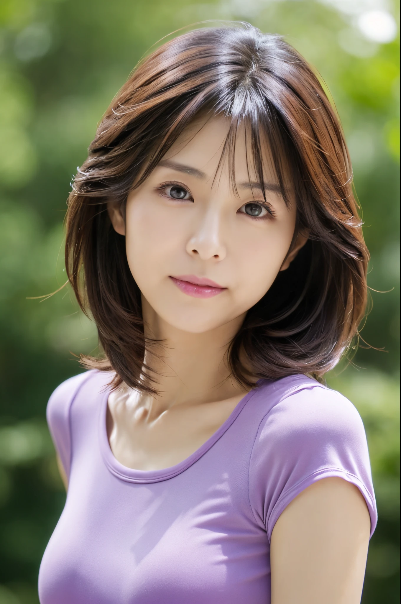 (High reality photograph, high resolusion, detailed face, detailed eyes) Skinny Japanese lady, 40 years old, cute face, various face expression, solo:1, lovely body, skinny figure, various hair style, very thin waist, beautiful buttocks, tight clothes