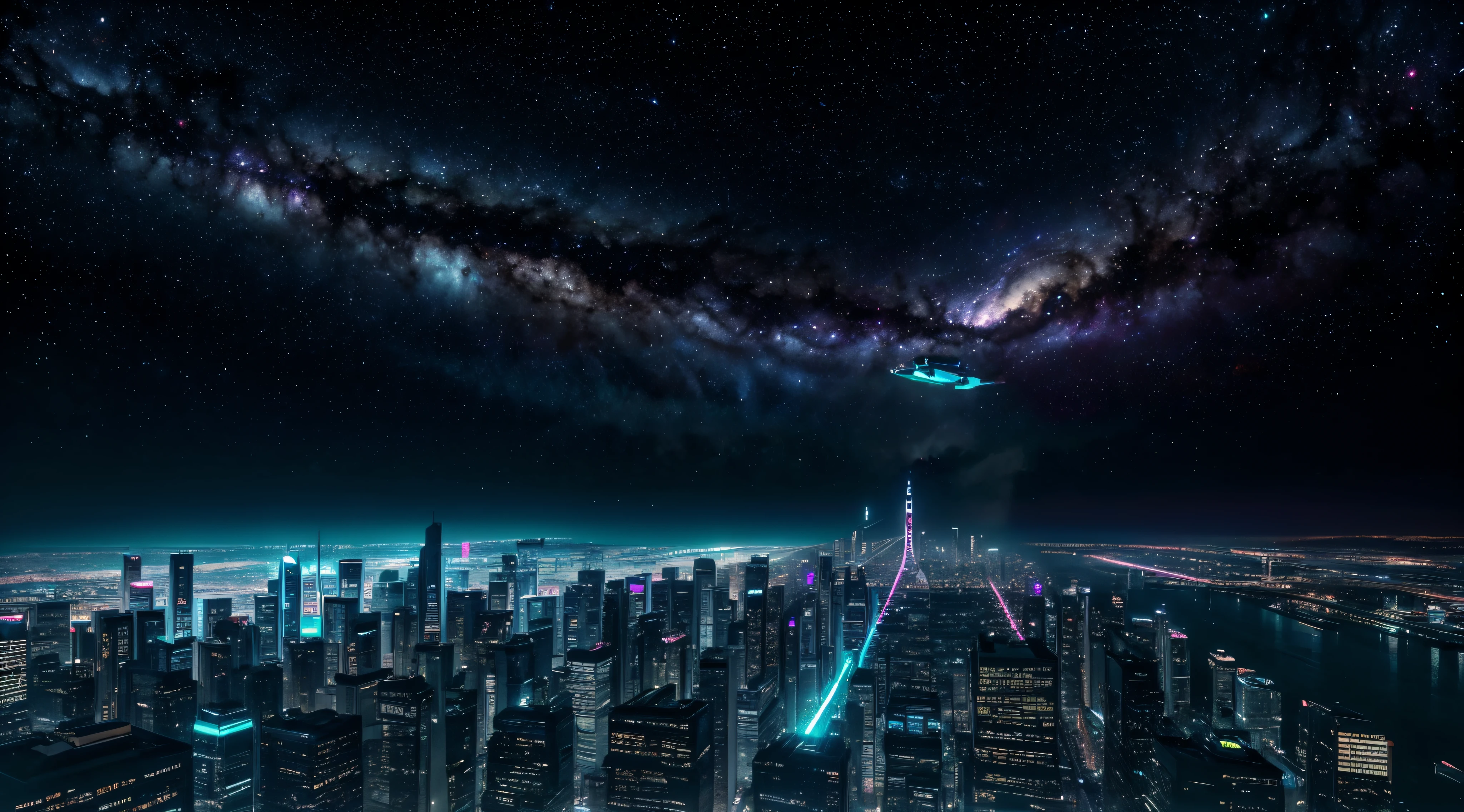 (Best quality at best,4K,8K,A high resolution,tmasterpiece:1.2),ultra - detailed,actual,the space,nigh sky,Spaceship,flight,Detailed stars,galaxias,Interstellar Travel,exploration,starlights,Space landscape,sci-fy,advanced technique,vivd colour,The light from the back window is backlighted,Shiny,glowing,Spaceships in formation,crispy,scavenging,k hd,astounding,awe-inspiring,darkness of space,Fascinating,Ethereal,Amazing futurism,Beautiful movements,deep space,wonder,kosmos,stellar,Otherworldly,looking from above,space exploration,Heavenly,Depth-of-fie,Profundity,unlimited,A journey through the universe,interstellar horizon,vastness,Thrilling,Alien discovery,kosmos,sprawling,contours