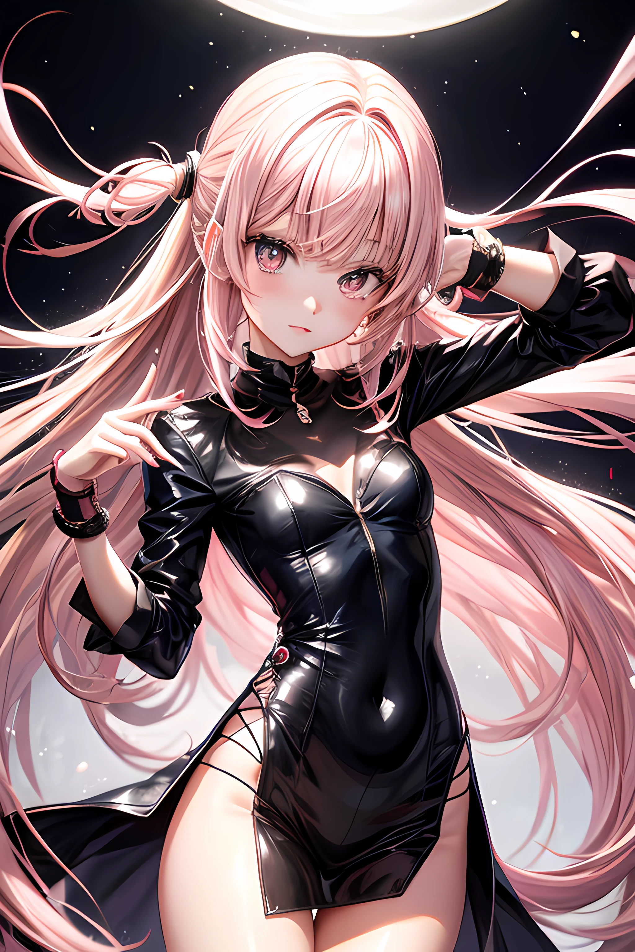 Anime style cuticle Glossy A slender kawaii