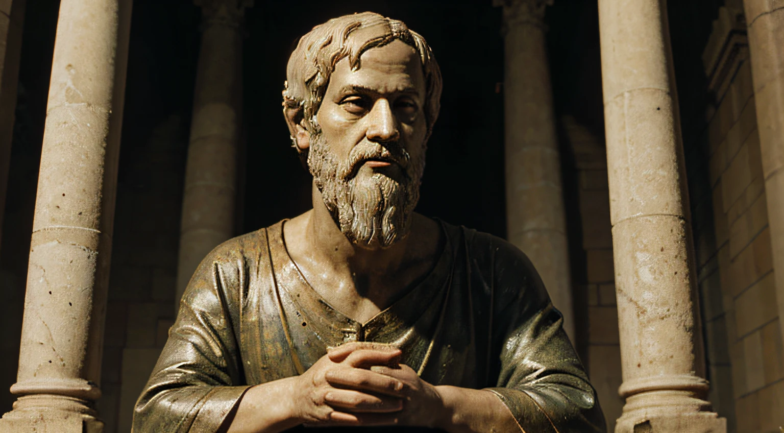 Um polegar: Aristotle'metaphysics: logical proof that God exists.