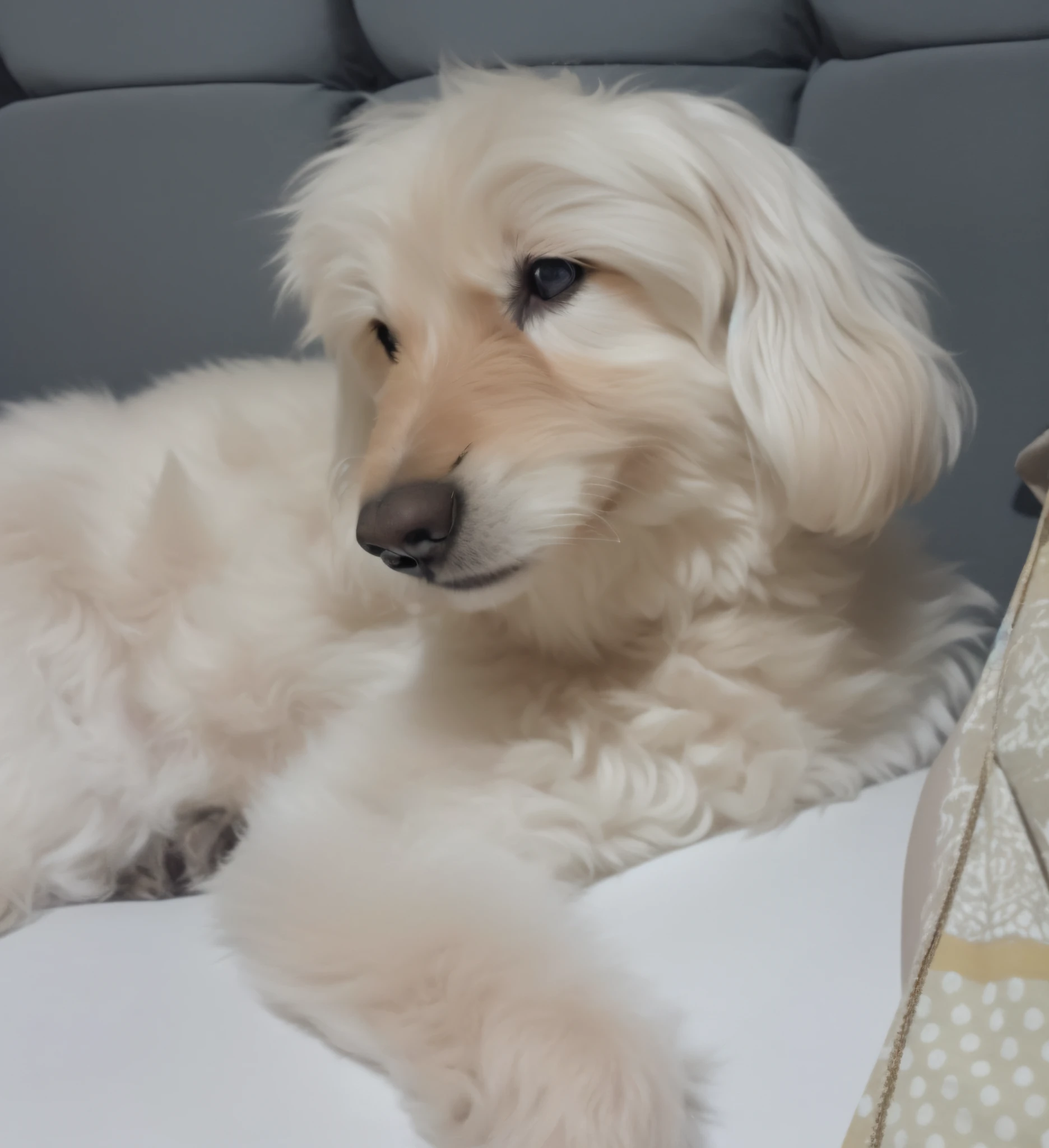 Happy Birthday to a happy furry baby, 4K HD Resolution, High quality image, award winning image, National Geographic picture with grainy background, award winning image, award winning image, hyperrealistic, high resolution, very detailed, award winning image, very detailed, HD Quality